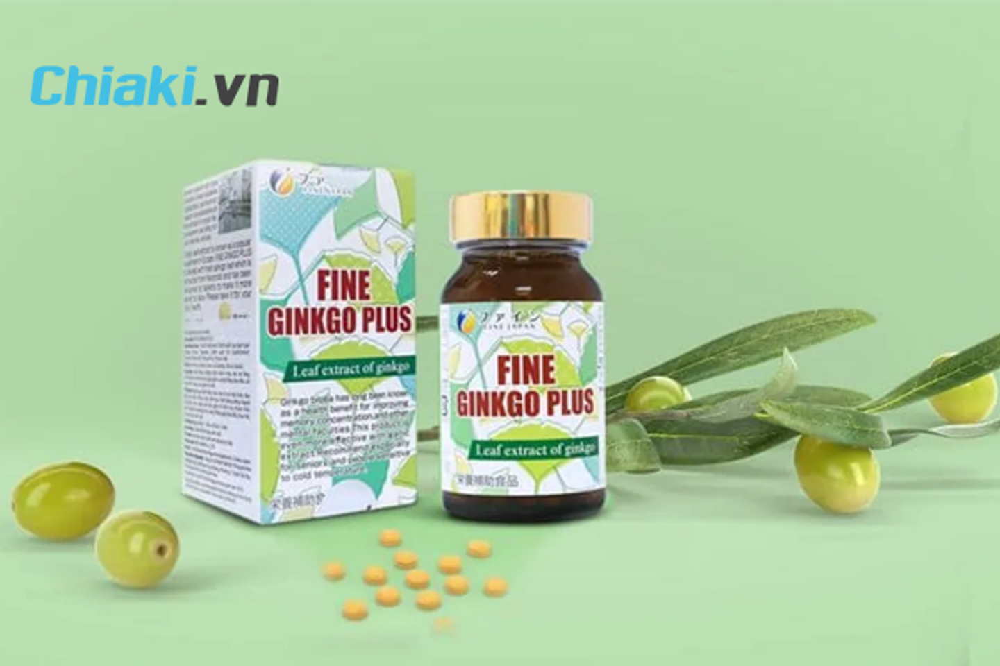 Vi&ecirc;n uống Ginkgo Biloba của Nhật Fine Plus