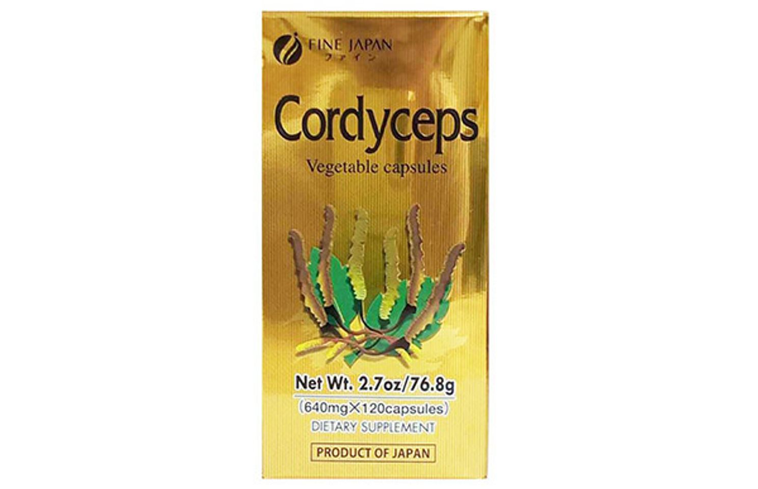 thuốc đ&ocirc;ng tr&ugrave;ng hạ thảo dạng vi&ecirc;n Fine Japan Cordyceps