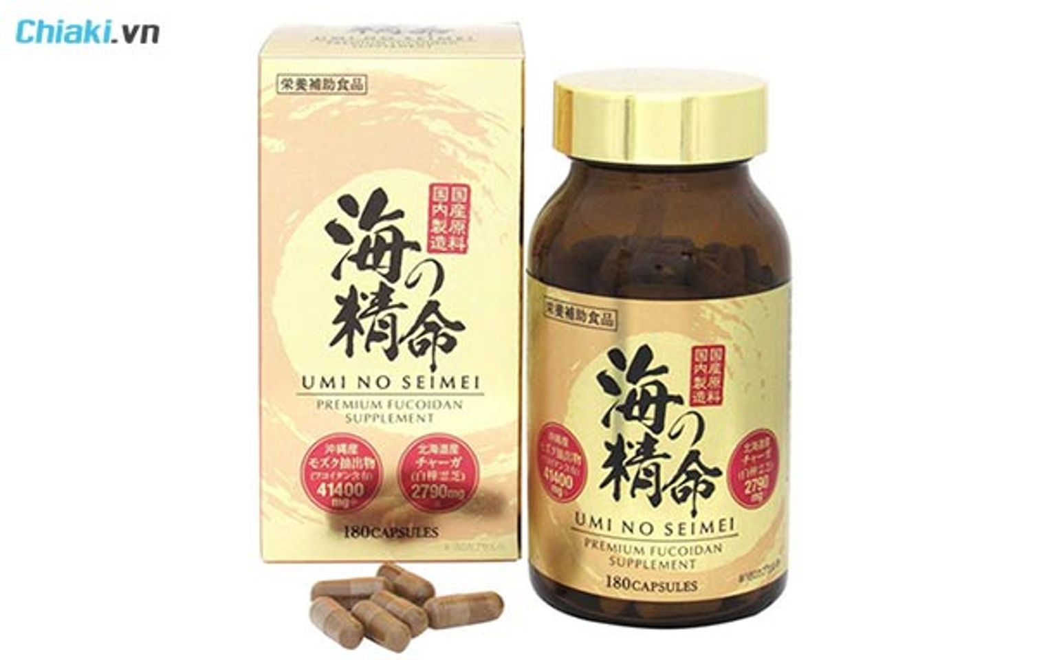 Fucoidan v&agrave;ng Umi No Seimei