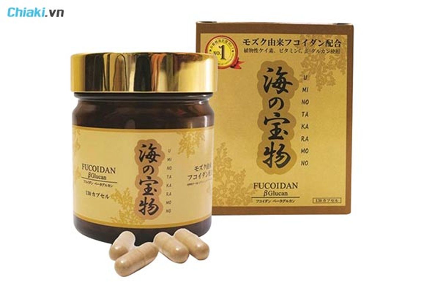 Fucoidan v&agrave;ng Umino Takaramono