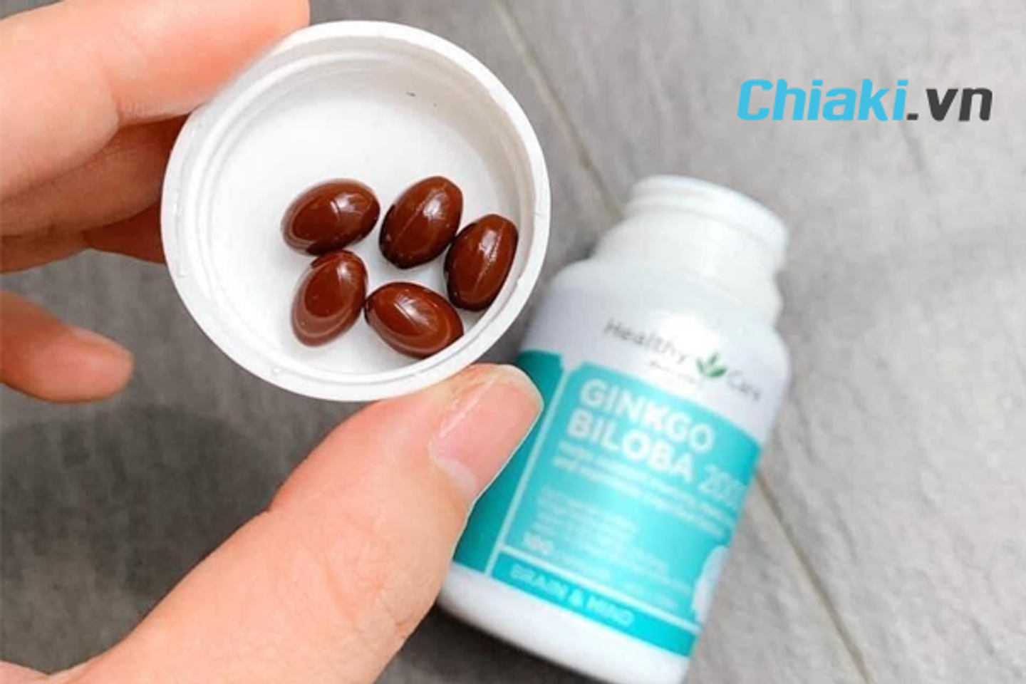 Vi&ecirc;n uống Ginkgo Biloba Healthy Care 2000mg