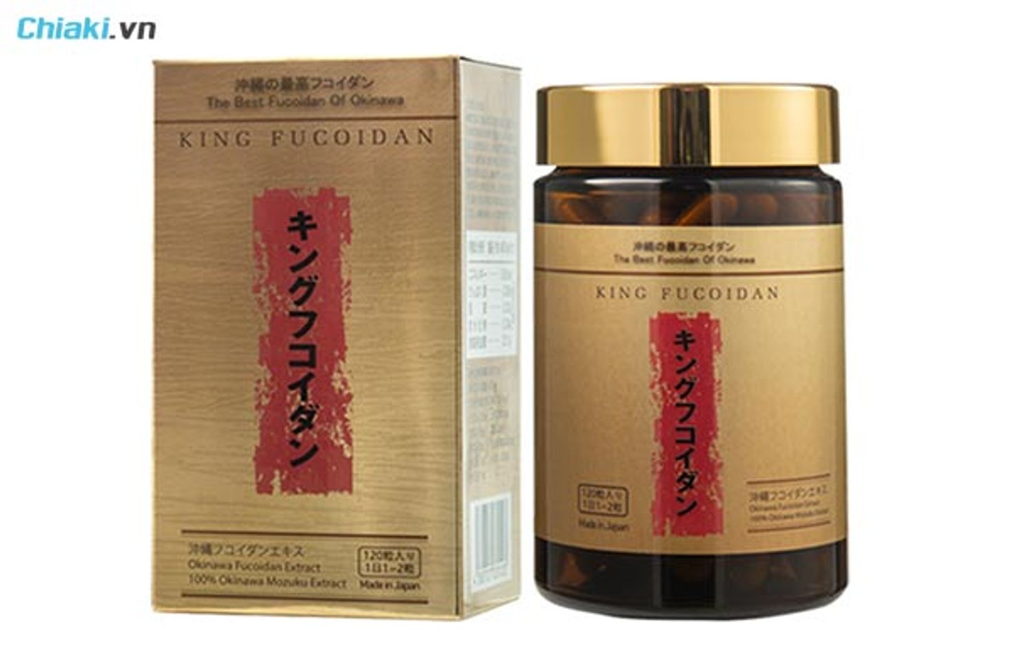 Fucoidan v&agrave;ng King