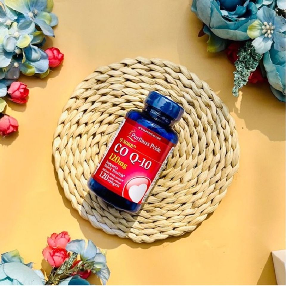 Vi&ecirc;n uống Puritan's Pride coq10 120mg hỗ trợ tim mạch của Mỹ