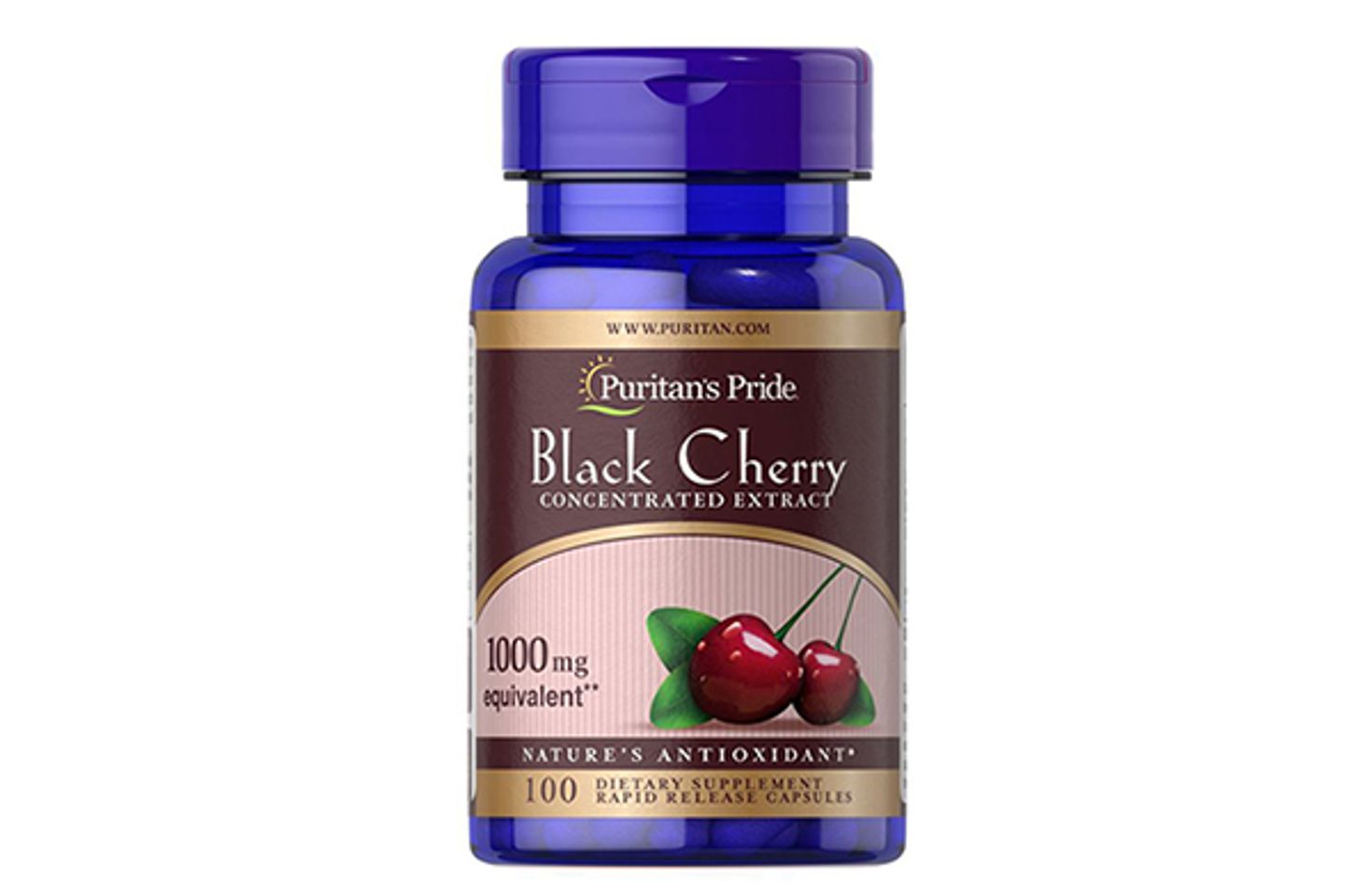 Thuốc trị gout của Mỹ Puritan's Pride Black Cherry