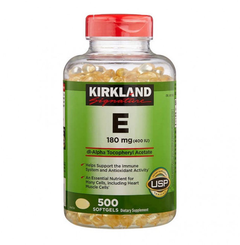 Vi&ecirc;n uống Kirkland Vitamin E 400 IU