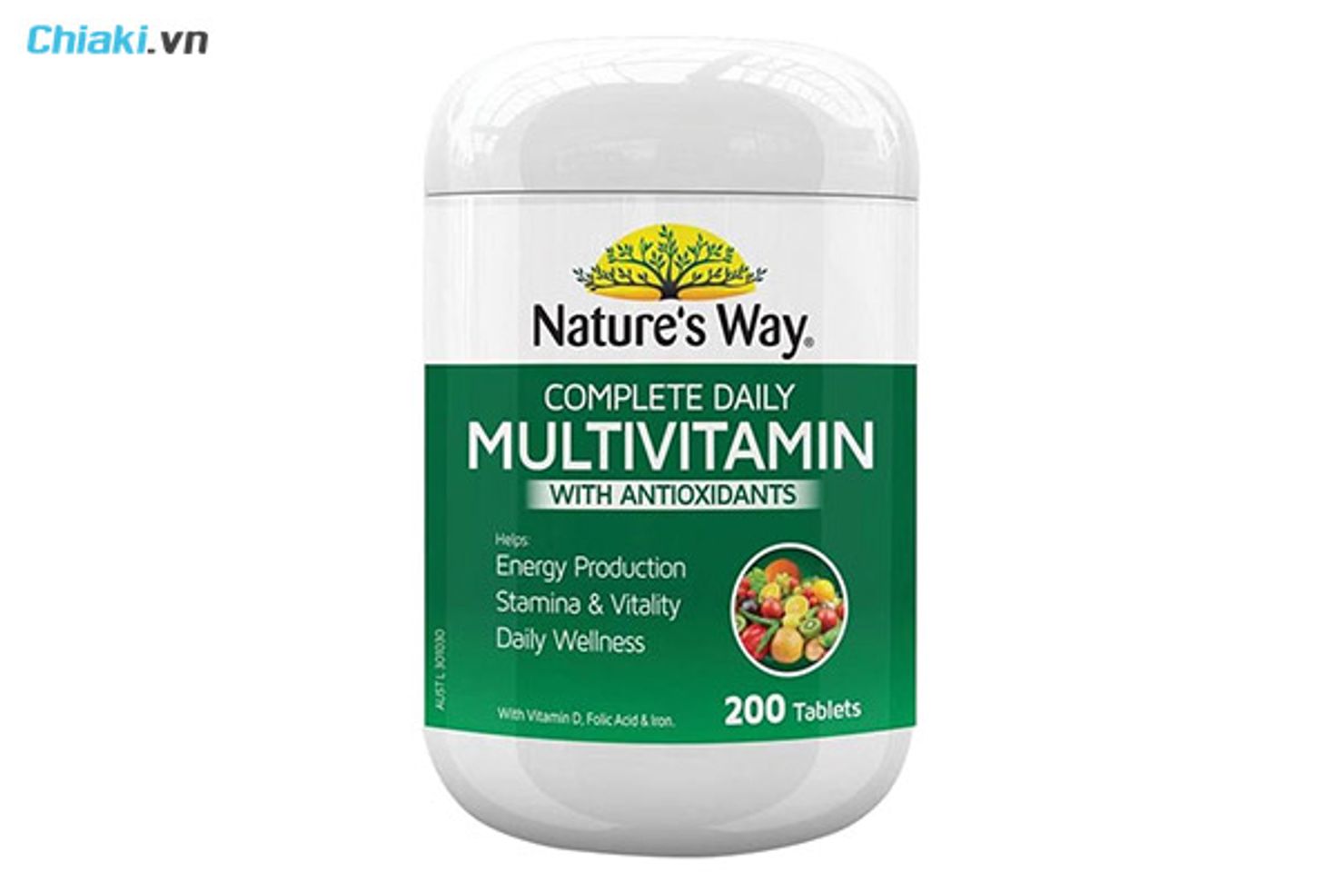 thực phẩm chức năng &uacute;c Nature&rsquo;s Way Complete Daily Multivitamin