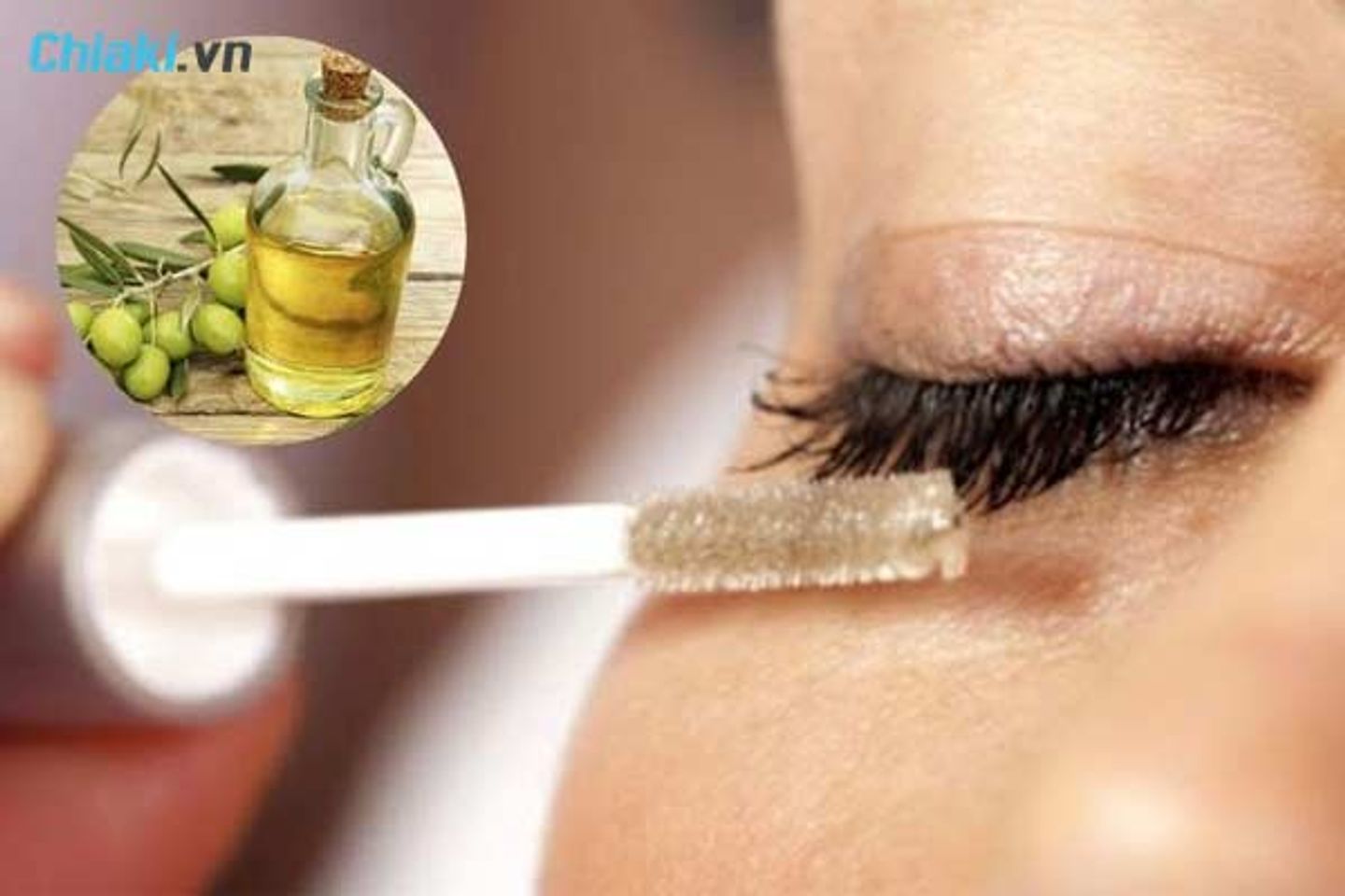 C&aacute;ch dưỡng mi bằng dầu olive