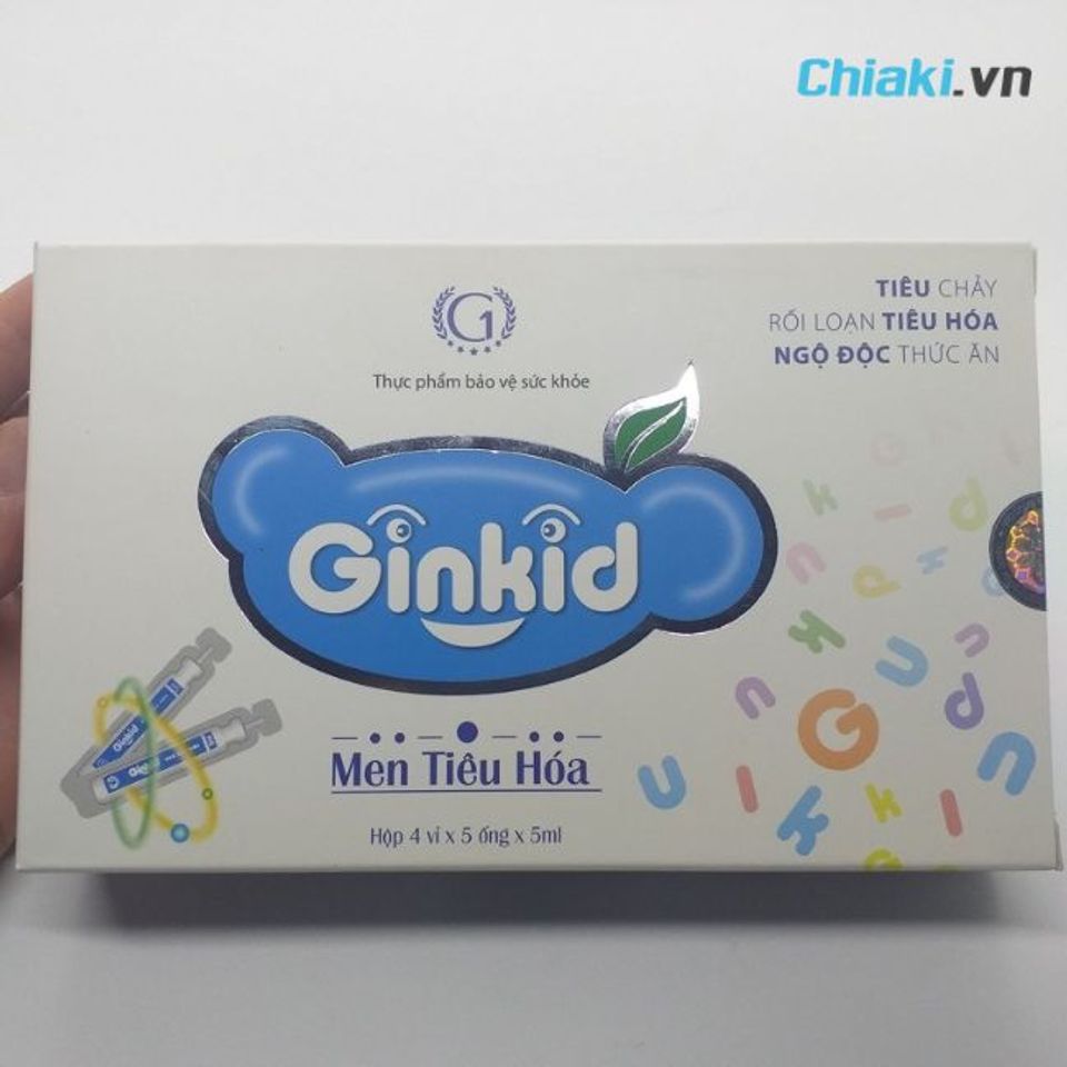 Men ti&ecirc;u h&oacute;a cho trẻ biếng ăn Ginkid
