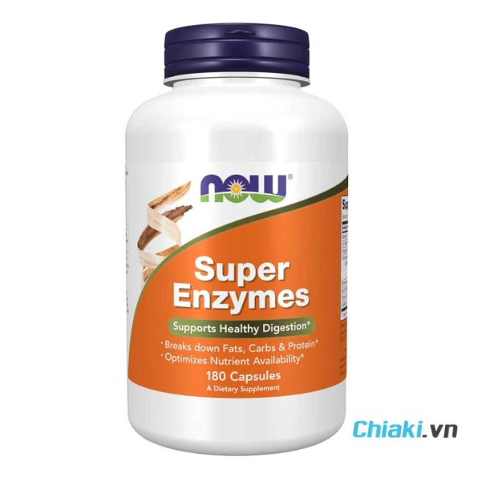 Men ti&ecirc;u h&oacute;a Now Super Enzymes