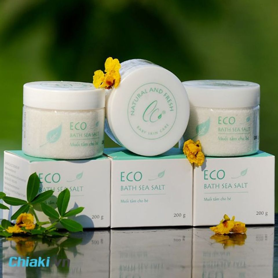 Muối tắm cho b&eacute; Eco Gold