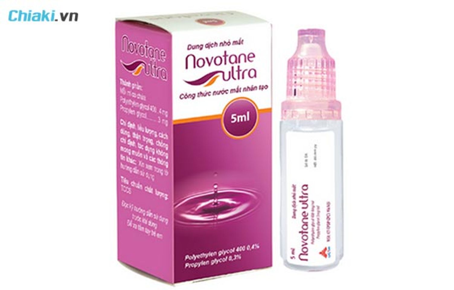 Thuốc nhỏ mắt cho người gi&agrave; Novotane Ultra