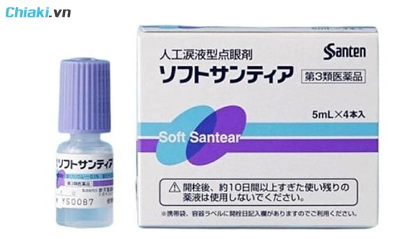 Thuốc nhỏ mắt cho người gi&agrave; Santen Soft Santear