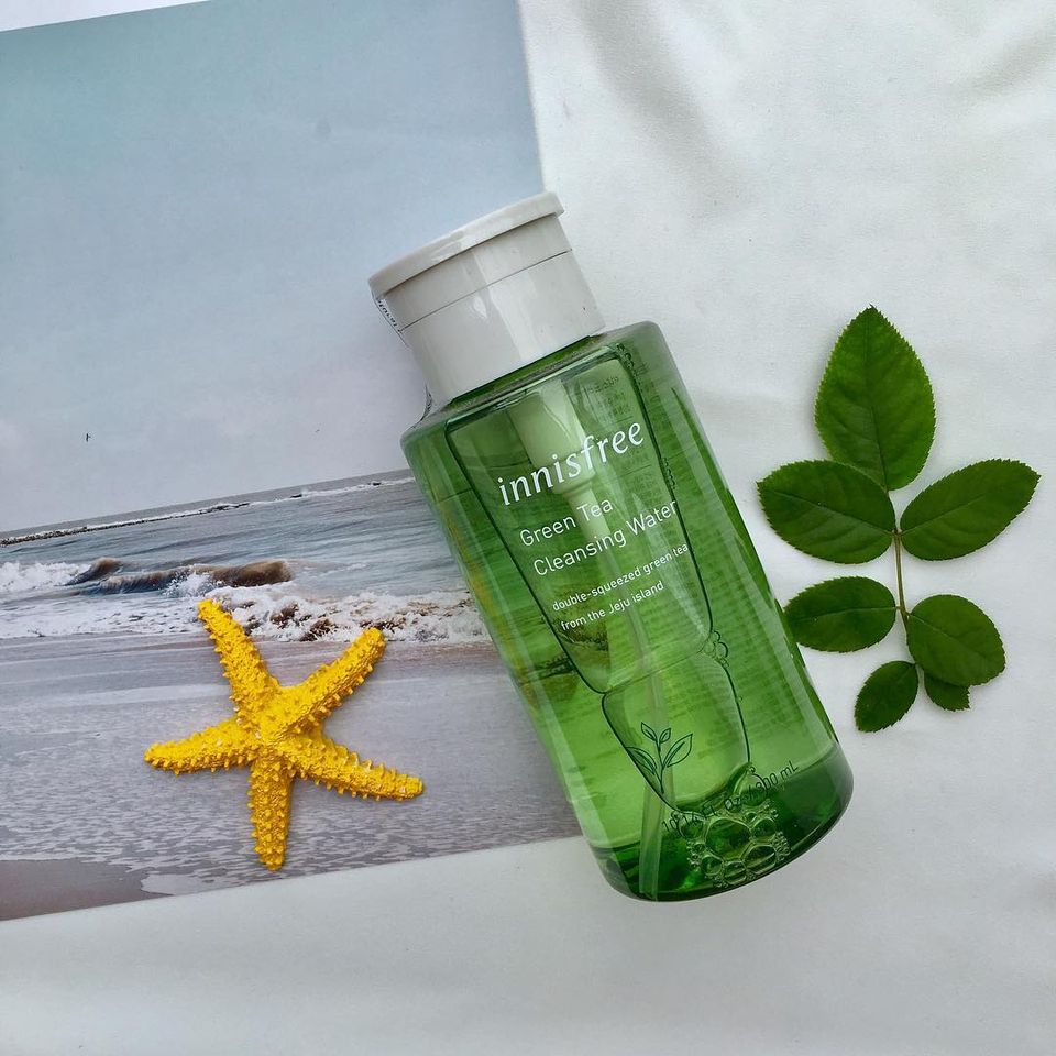Nước tẩy trang H&agrave;n Quốc Innisfree Green Tea Cleansing Water