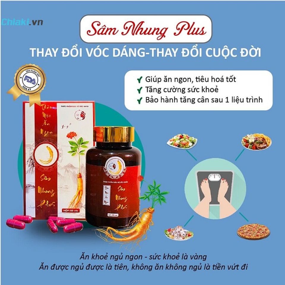 Thuốc s&acirc;m tăng c&acirc;n Plus