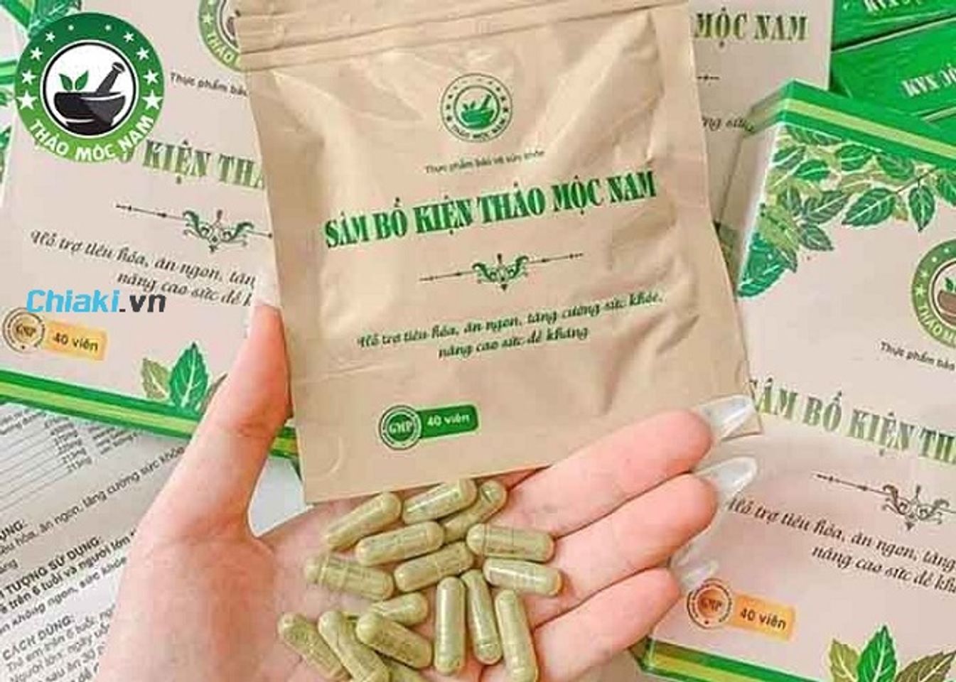 Thuốc tăng c&acirc;n s&acirc;m bổ kiện Thảo Mộc Nam