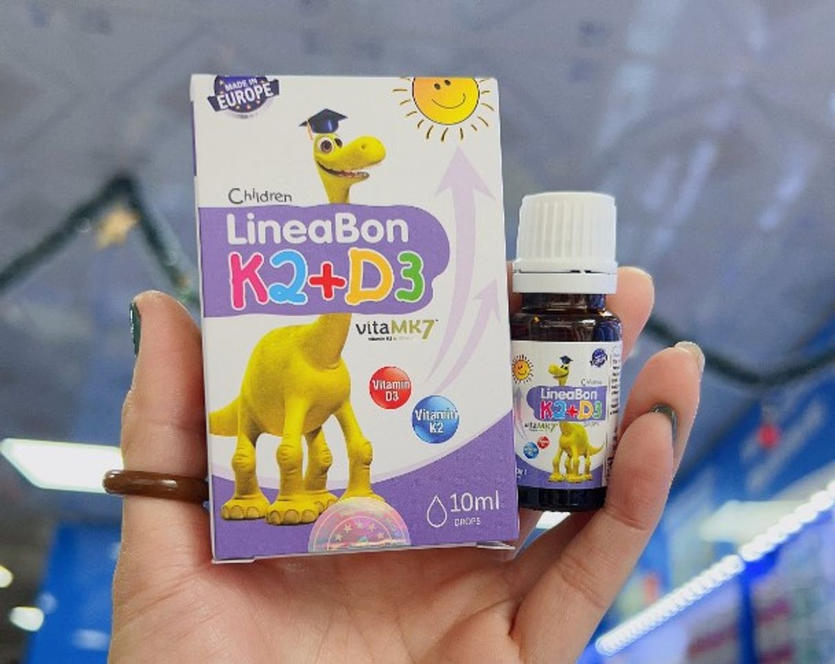 Siro ngủ ngon cho trẻ sơ sinh Vitamin D3 + K2 LineaBon&nbsp;