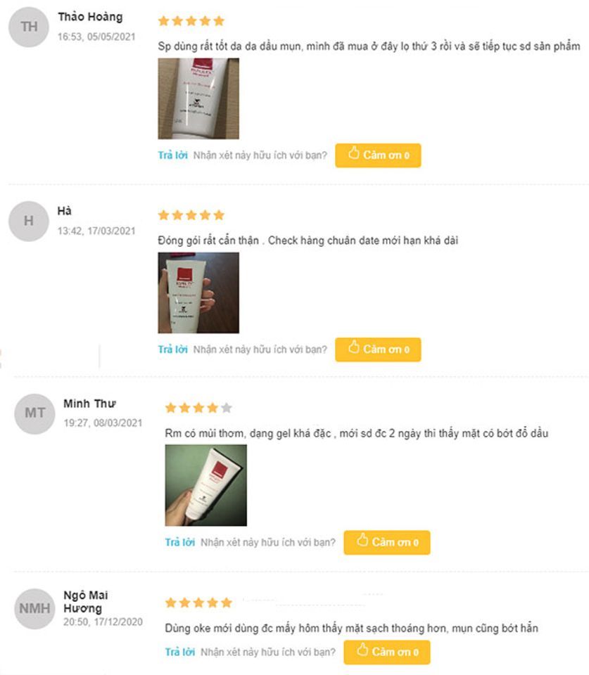 Sữa rửa mặt Papulex Moussant Soap Cleansing Gel hỗ trợ cải thiện mụn