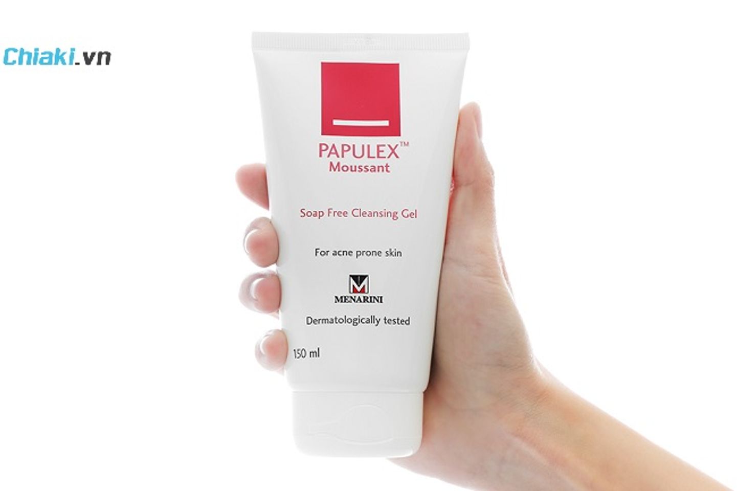 Sữa rửa mặt Papulex Moussant Soap Cleansing Gel hỗ trợ cải thiện mụn