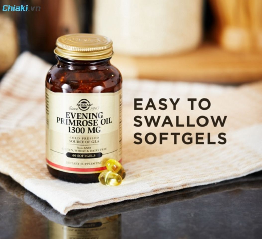 Tinh dầu hoa anh thảo Mỹ Solgar Evening Primrose Oil