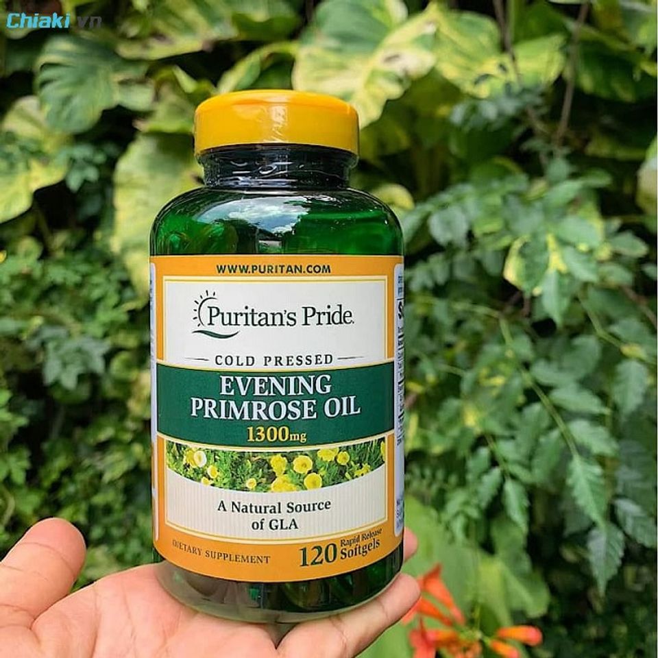 Vi&ecirc;n uống tinh dầu hoa anh thảo Puritan's Pride Evening Primrose Oil cải thiện khả năng thụ thai