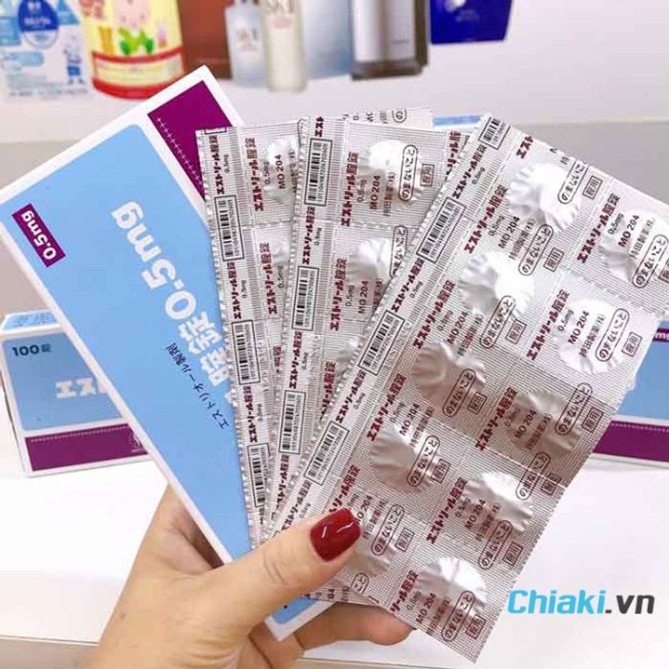 Vi&ecirc;n đặt phụ khoa trị nấm ngứa của Nhật Estoril&nbsp;