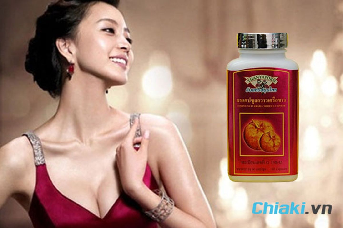 Vi&ecirc;n uống nở ngực của Th&aacute;i Thanyaporn Pueraria Mirifica