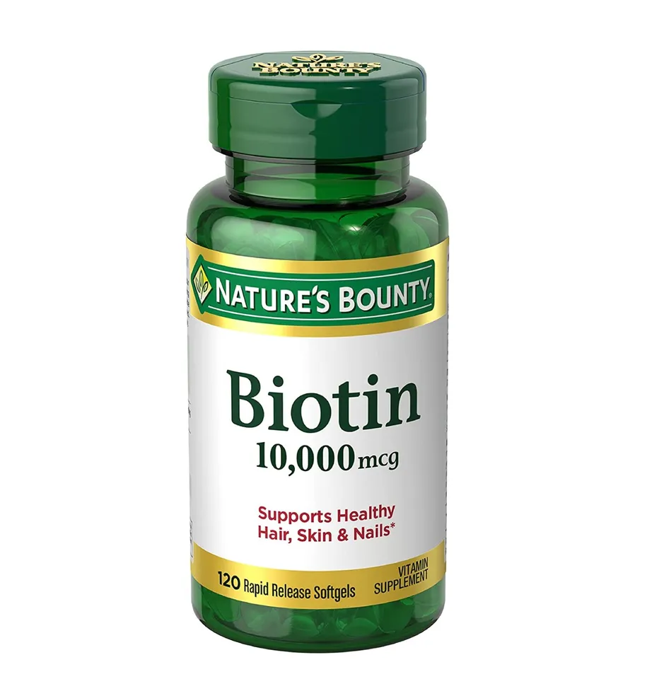 Viên uống Nature’s Bounty Biotin 10.000mcg