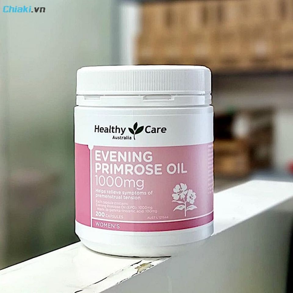 Vi&ecirc;n uống Healthy Care Evening Primrose Oil&nbsp;cải thiện sinh l&yacute; nữ