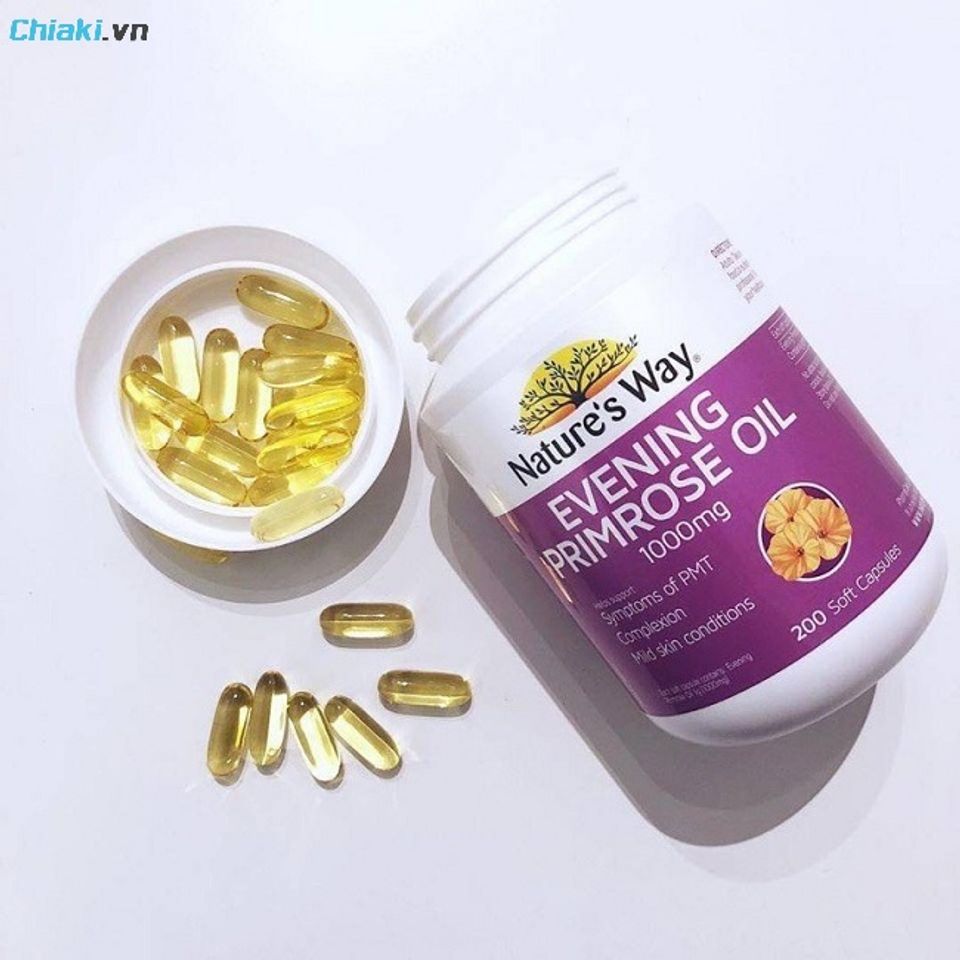 Vi&ecirc;n uống tinh dầu hoa anh thảo Nature's Way Evening Primrose Oil