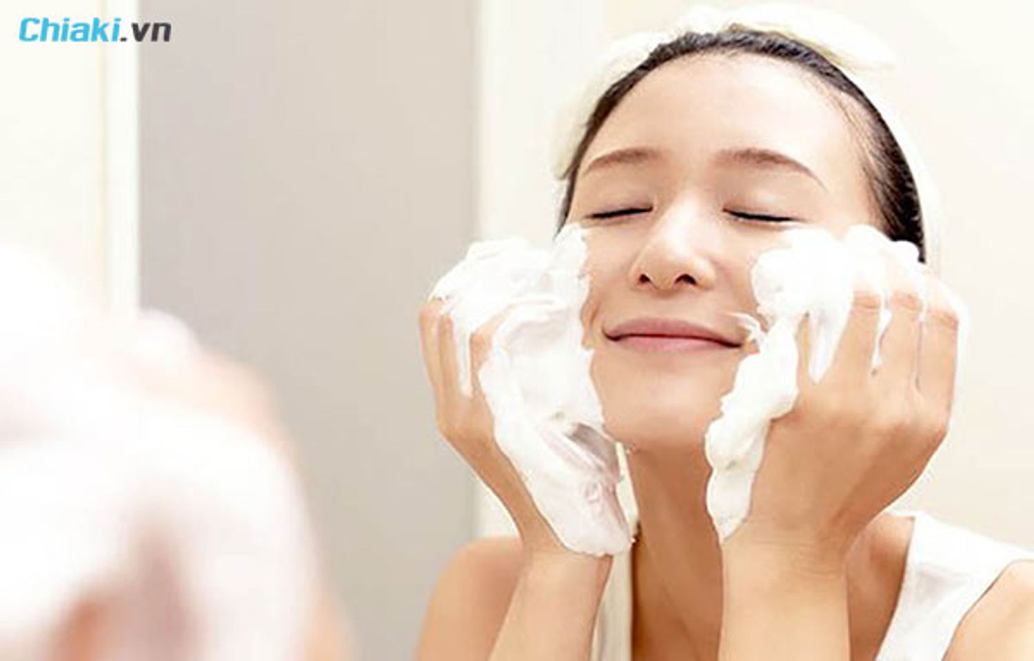 sữa rửa mặt tạo bọt hiện đang được sử dụng phổ biến