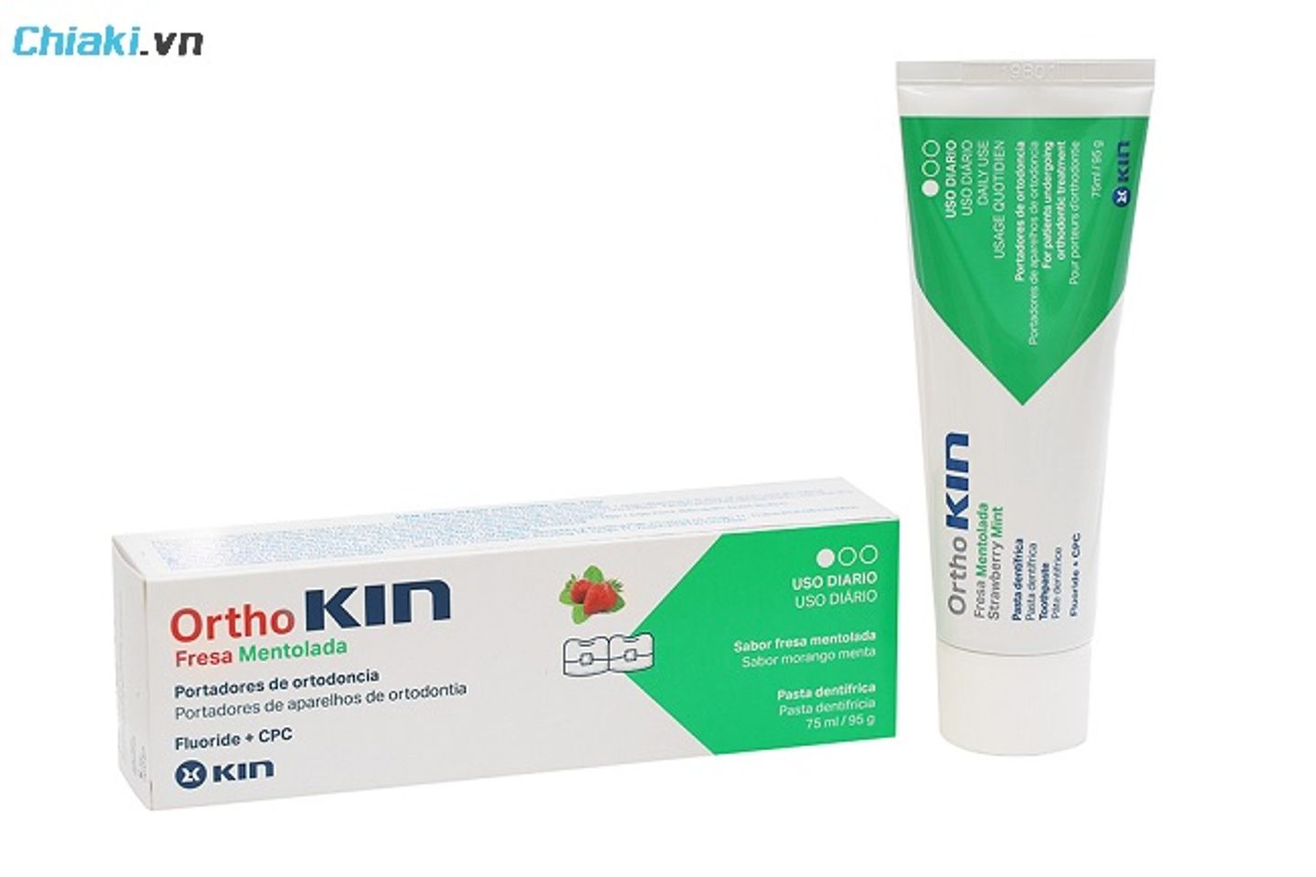 Kem đ&aacute;nh răng Ortho Kin cải thiện vấn đề răng miệng khi niềng