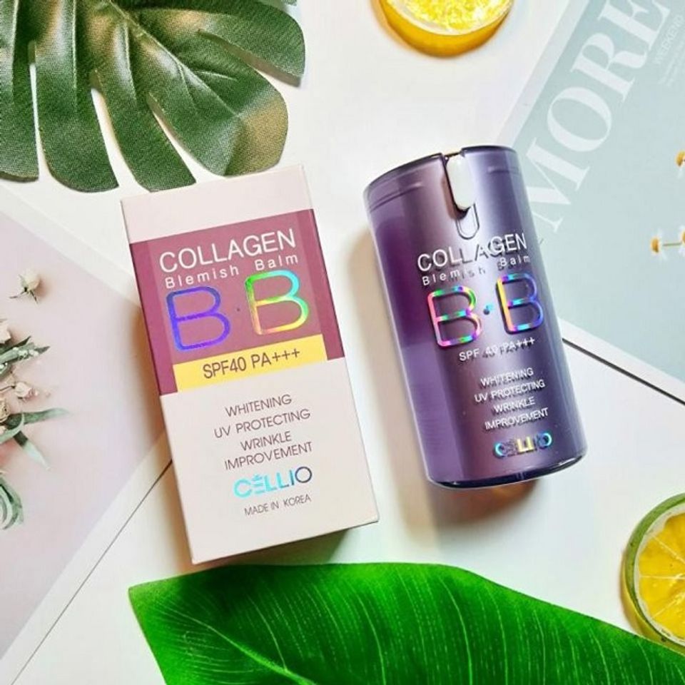 Kem nền trang điểm BB Cellio Collagen Blemish Balm SPF40 PA+++
