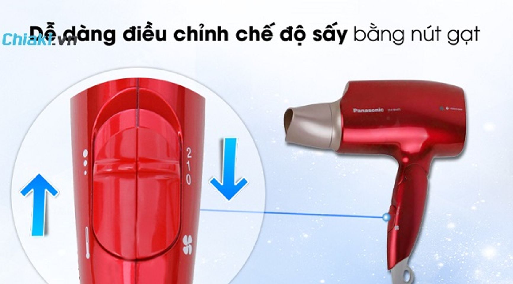 M&aacute;y sấy t&oacute;c Panasonic EH-NA45RP645