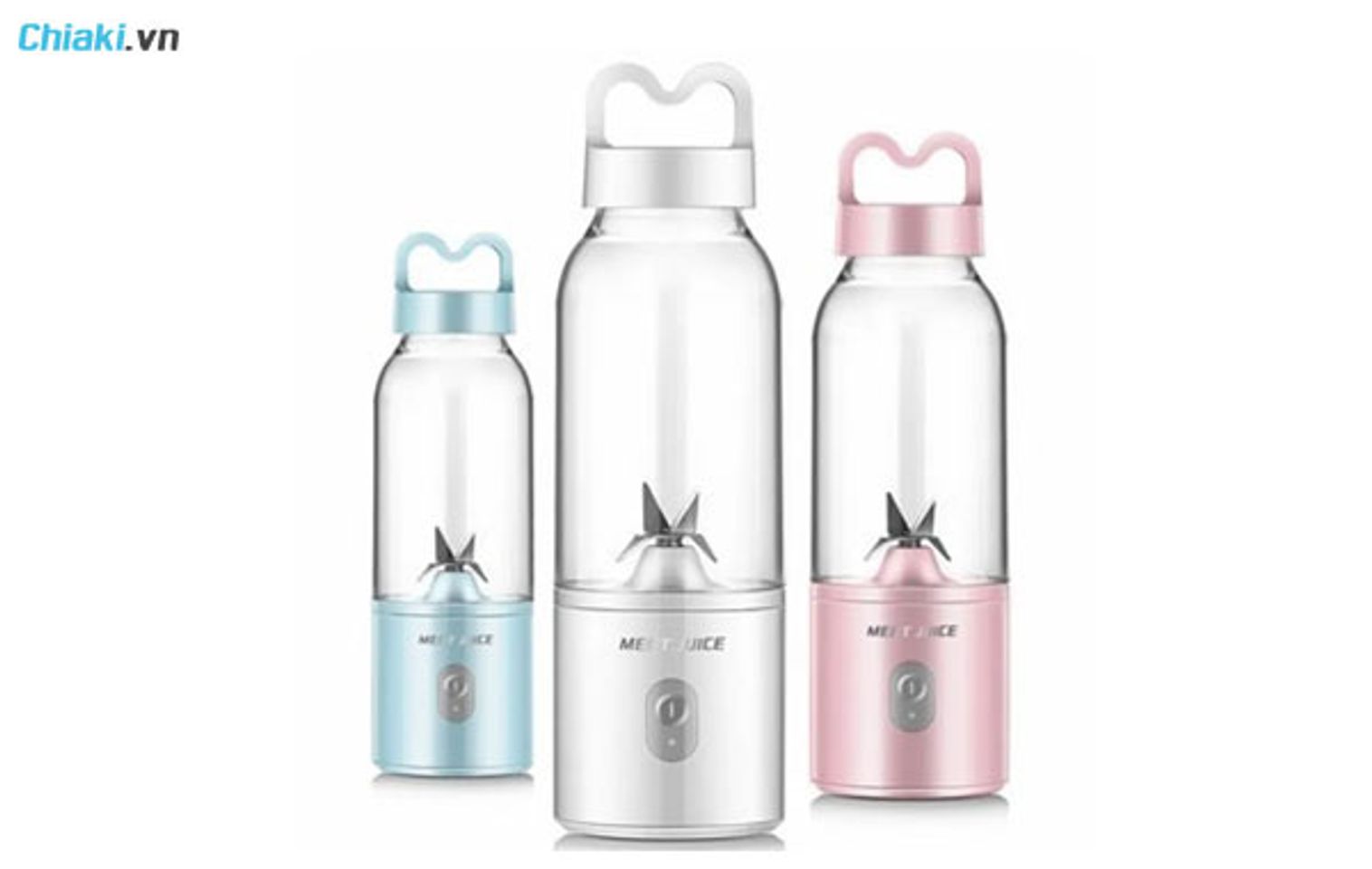 review m&aacute;y xay sinh tố cầm tay meet juice