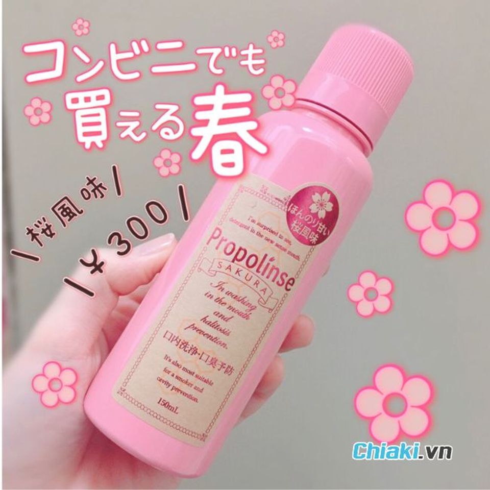 Nước s&uacute;c miệng cho b&eacute; 4 tuổi Propolinse Nhật Bản