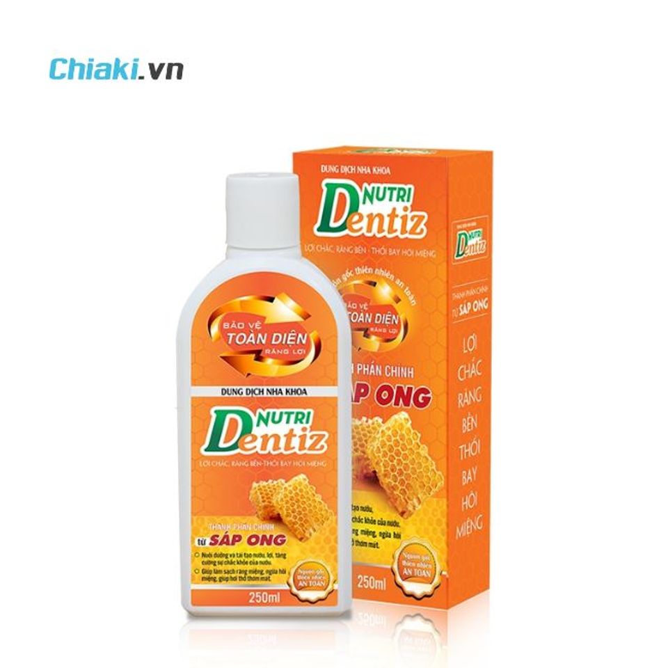 Nước s&uacute;c miệng trẻ em Nutri Dentiz