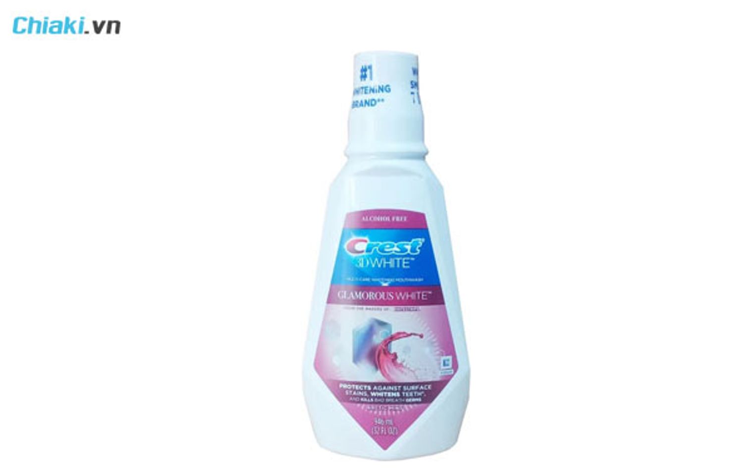 nước s&uacute;c miệng Crest 3D White