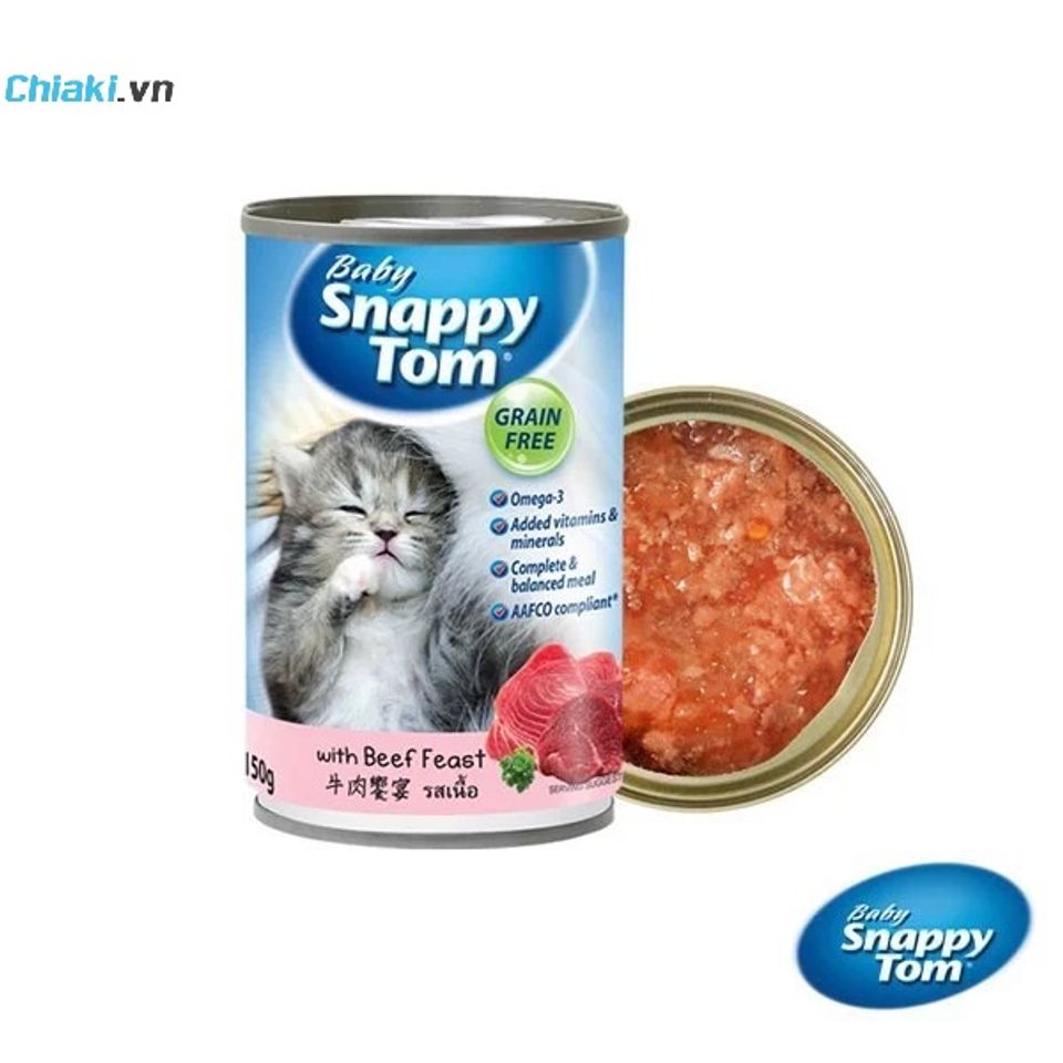 Pate cho m&egrave;o con Snappy Tom