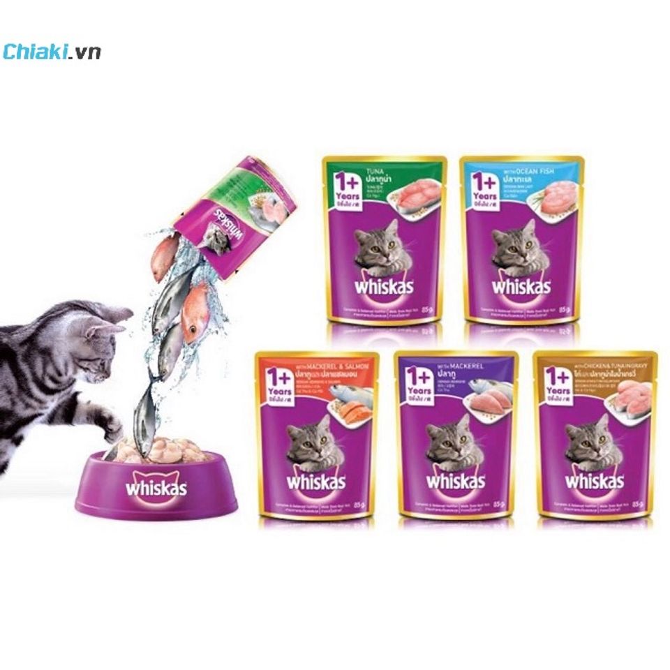 Pate Cho M&egrave;o lớn Whiskas Từ 1 Tuổi