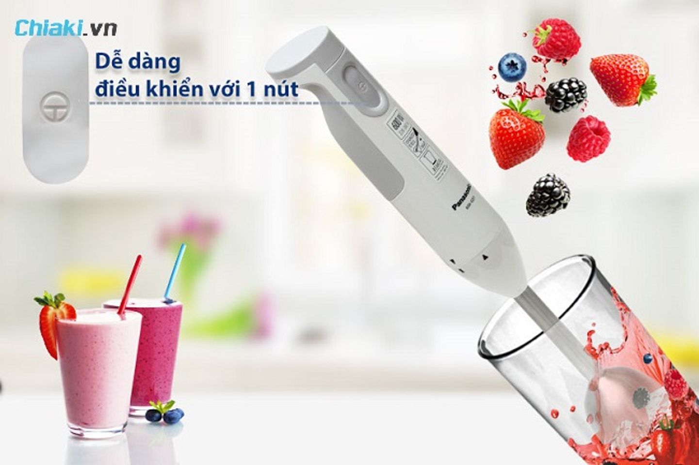 M&aacute;y xay sinh tố cầm tay Panasonic PASO-MX-GS1WRA