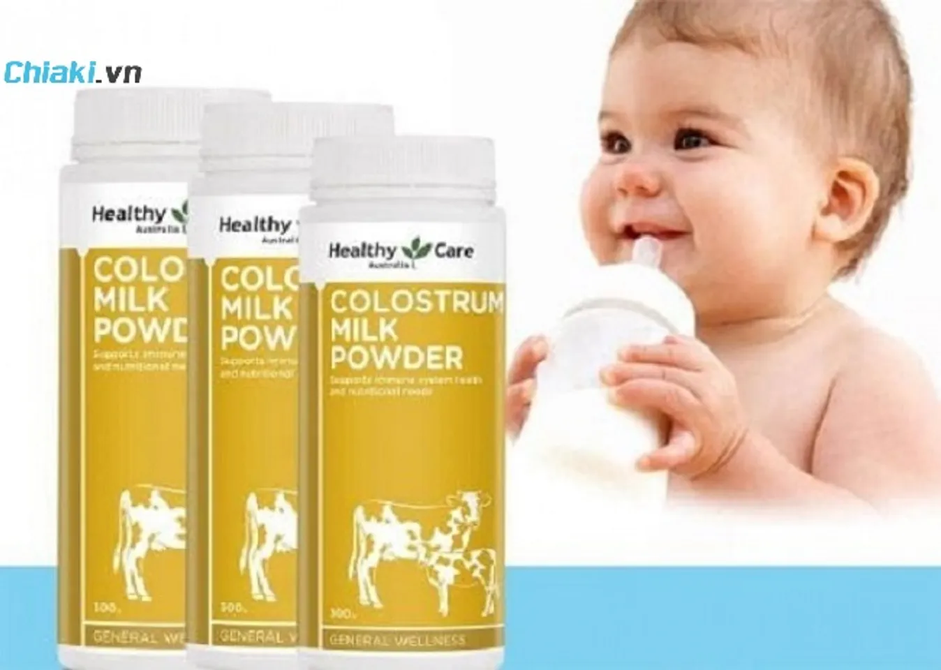 Sữa non mang đến con trẻ sơ sinh kể từ 0-6 mon tuổi tác Healthy Care