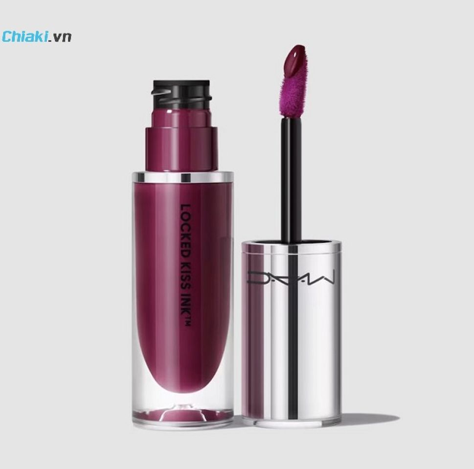 Son Kem MAC Locked Kiss Ink 55 Fruitful M&agrave;u Hồng Mận