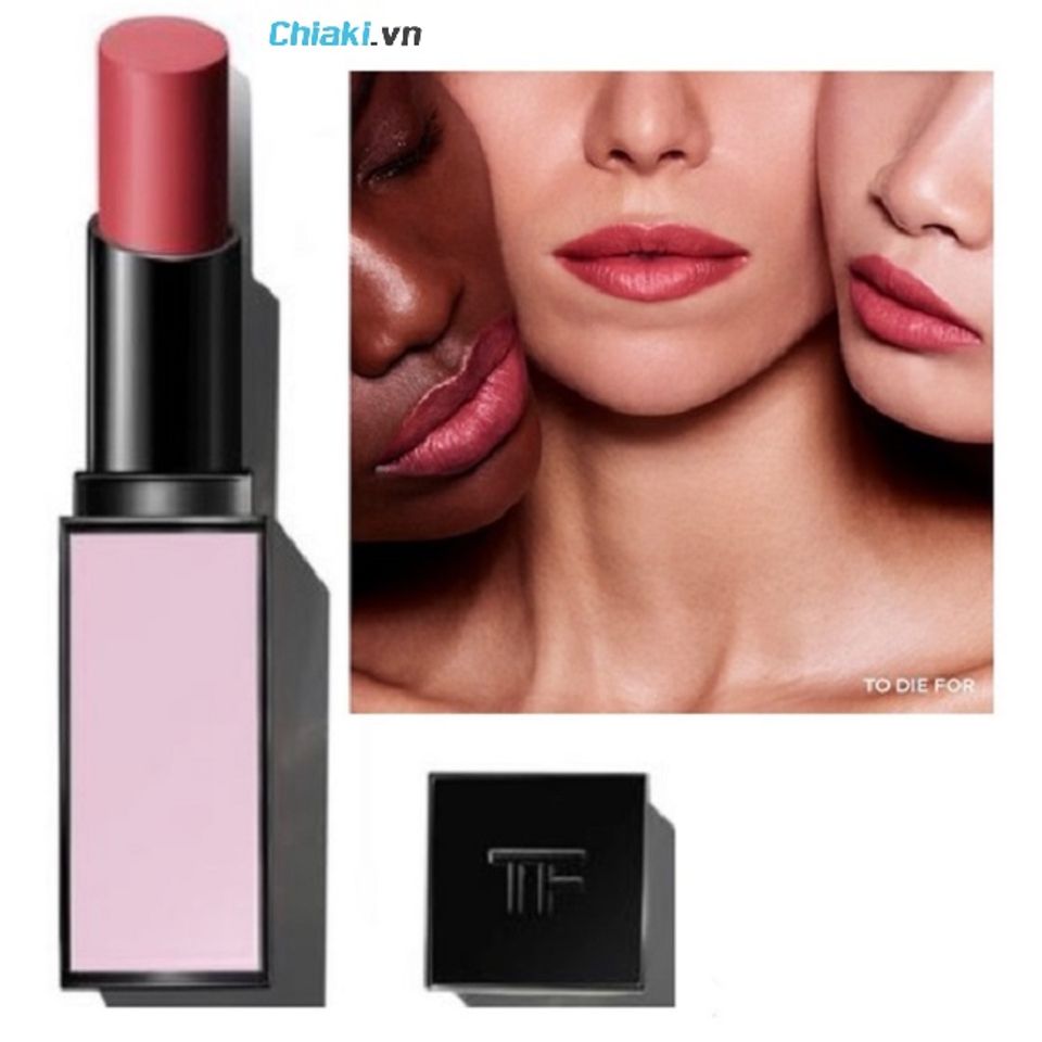 Son thỏi Tom Ford Satin Matte 55 Rose De Russia m&agrave;u hồng mận