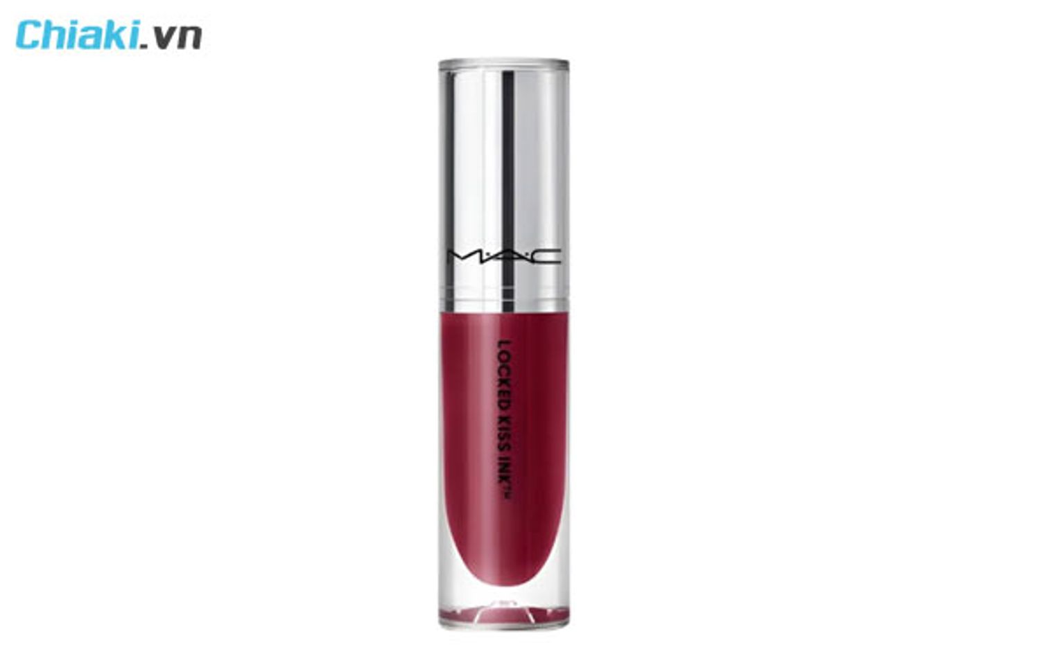 Son m&agrave;u hồng t&iacute;m MAC Locked Kiss Ink 24HR 52 Vixen