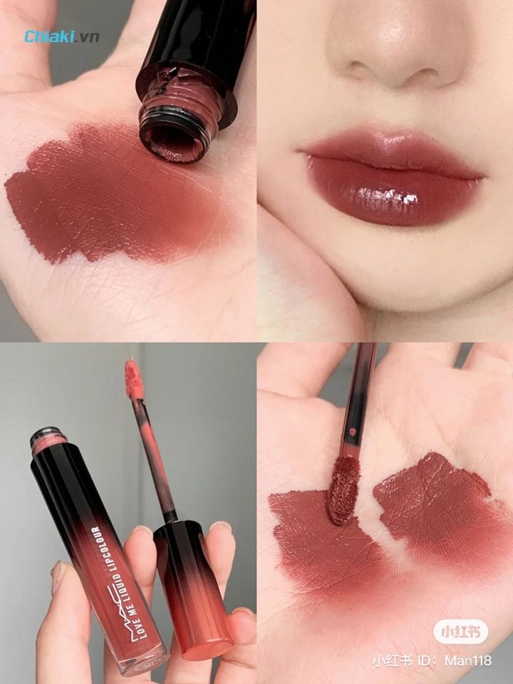 Son kem Mac Love Me Liquid Lip Colour 499 Coffee & Cigs
