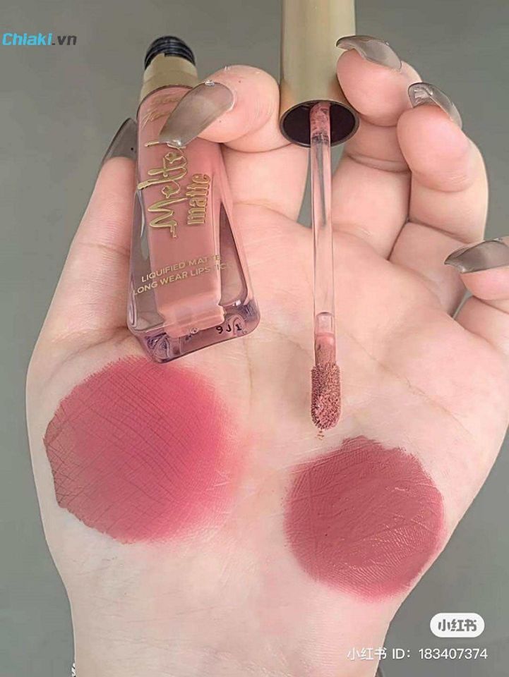 Son Kem Too Faced Melted Matte Sell Out M&agrave;u Hồng N&acirc;u T&acirc;y