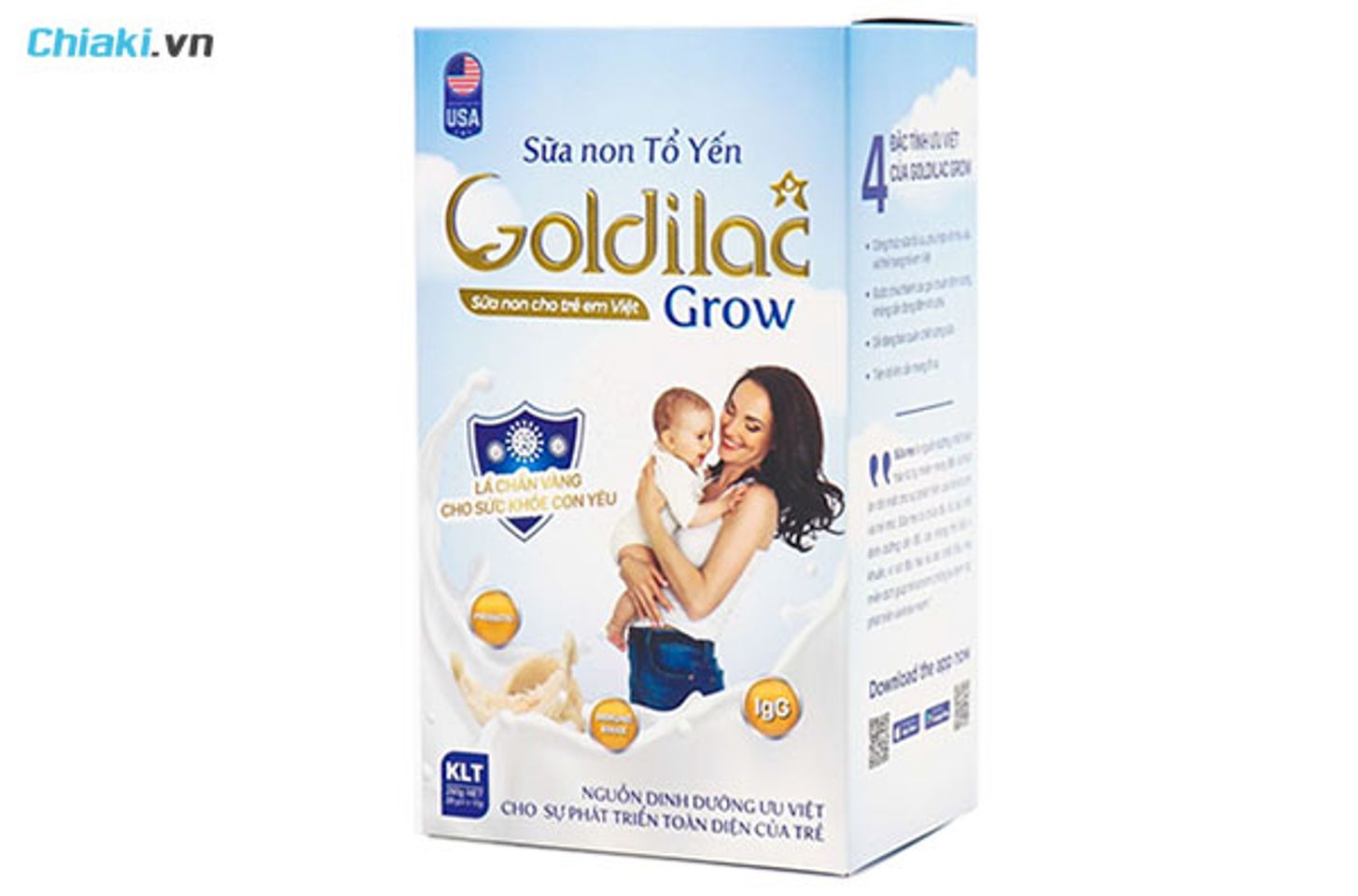 sữa cho trẻ sơ sinh từ 0-6 th&aacute;ng tuổi Goldilac Grow
