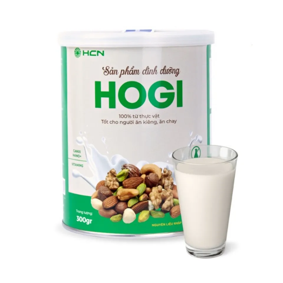 Sữa hạt dinh dưỡng Hogi cho người ăn kiêng hỗ trợ bồi bổ sức khỏe