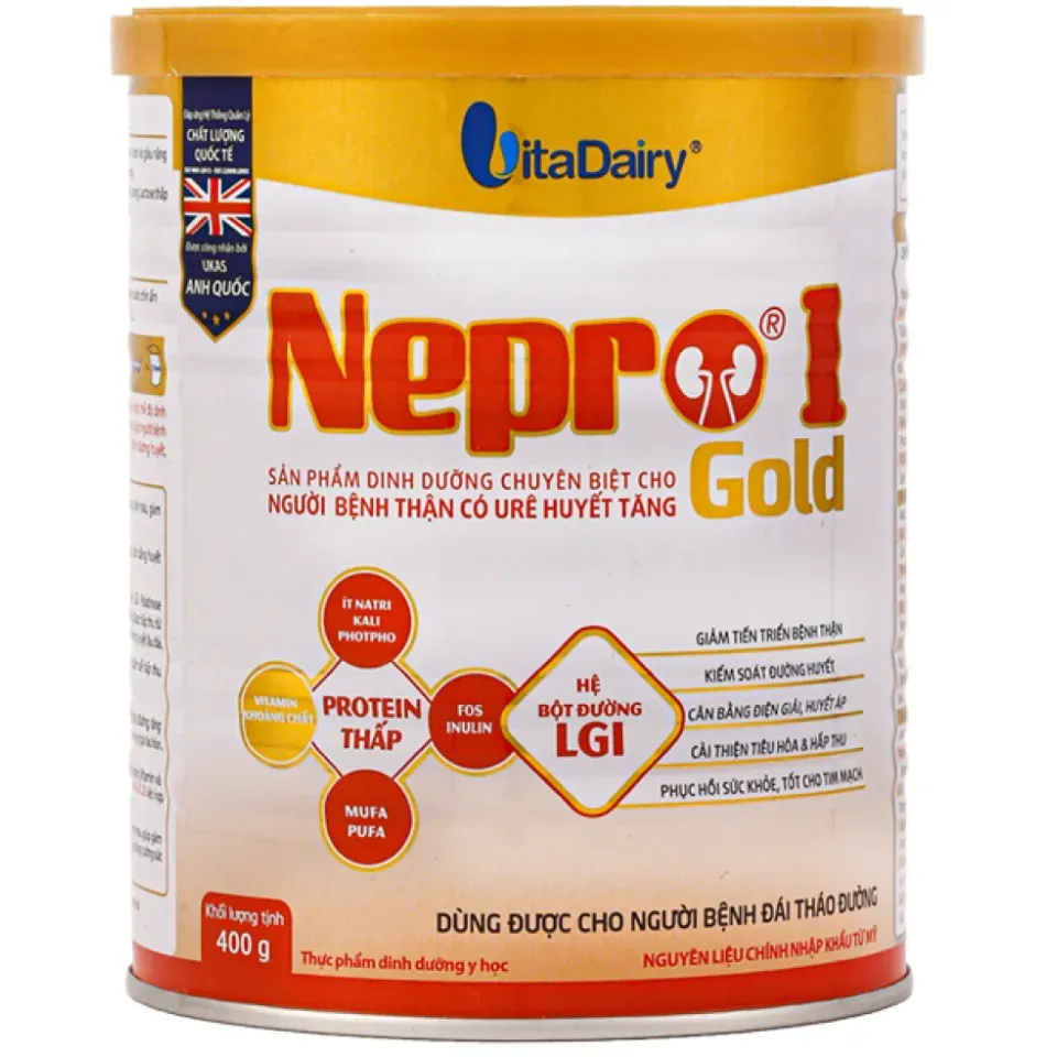 Sữa bột cho người tiểu đường Nepro 1 Gold&nbsp;