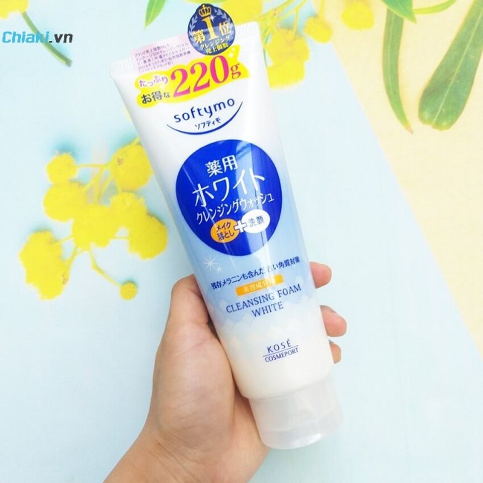 Sữa rửa mặt Kos&eacute; Softymo Cleansing Foam Collagen
